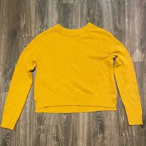 Mustard Yellow H&M Cropped Sweater